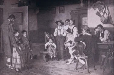 Itinerant Italian singers, Bibbys Annual, 1916-1917
